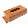 Bamboo Wood Tissue Box. 