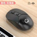 Colorful Wireless Mouse Dual Bluetooth Computer Mouse Gaming Silent Rechargeable Ergonomic Mause USB Mice for PC Laptop Ipad. 