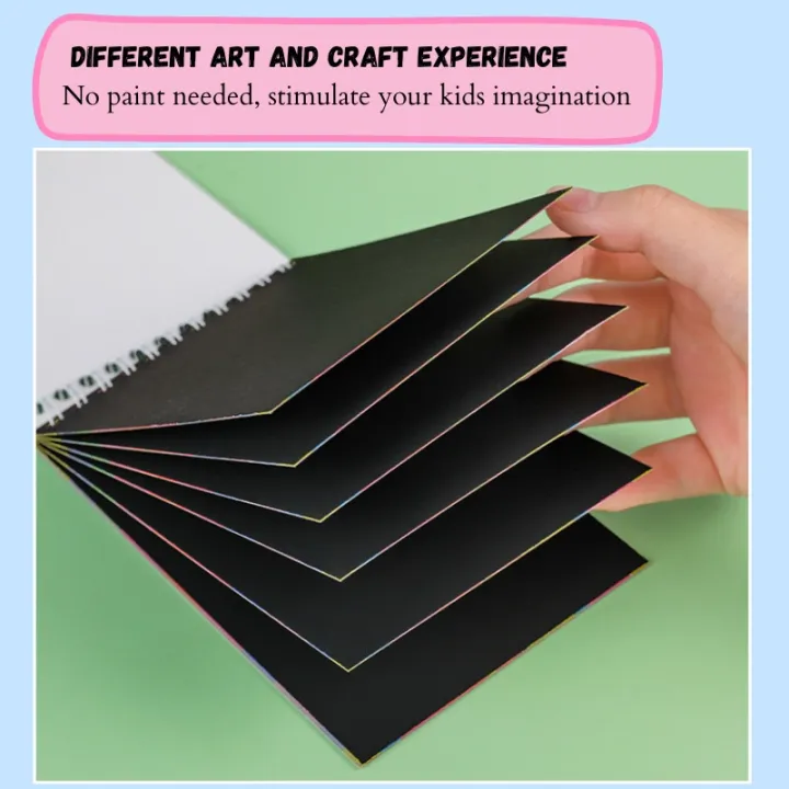 Scratch%20Note%20Book%20Set,%20Art%20Paper%20Rainbow%20Notes,%20Drawing%20Pad%20for%20Kids%20Party%20Party%20Gift,%20DoorGift,%20Kindergarten,%20Children%20-%20Image%206