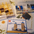London Tower Bridge Construction Building Blocks For Boys & Girls Wange 5215 & 4219 Architecture Bricks For Kids Creative Superstructure Gift Toys Set Bridge Tower Model Toy For Childern. 