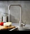 Kitchen Sink Nalka Mixer Taps faucet Two Side Mixer Hot AND Cold Monobloc 360º Swivel Spout Single Lever nalka free bracket nut bolt AHS BRAVO Toti. 
