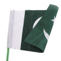 14th August Pakistan Bike Flag With Plastic Stick Attachable With Handle, National Flags Decorative Alter Bikes Vehicle Jhanda Easy To Attach Pak Parcham 1947 Jashan E Azadi Happy Independence Day Celebration Vehicles Decoration Material, Items & Supplies. 