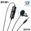 BOYA BY-M1 Omnidirectional Lavalier Microphone (ORIGINAL). 