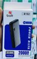 Bolt B152 20000mAh Power Bank – Ultra Fast 2.4A Output, Digital LED Display, 3 USB Port, Airplane Safe. 