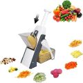 Safe mandoline slicer for Vegetables, Meal Prep & More with Thickness Size Adjuster. 