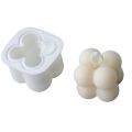 Buy One Get Free One Cube Candle Mold/ Bubble Candle Mould  /3D Bubble Silicone/ Mold  Soap Molds  / Mini Bubble Mold. 