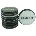 【Beiver Jewelry Store】Custom and White Poker Dealer Button Casino Hold'em Pressing Poker Cards Guard Poker Chips. 