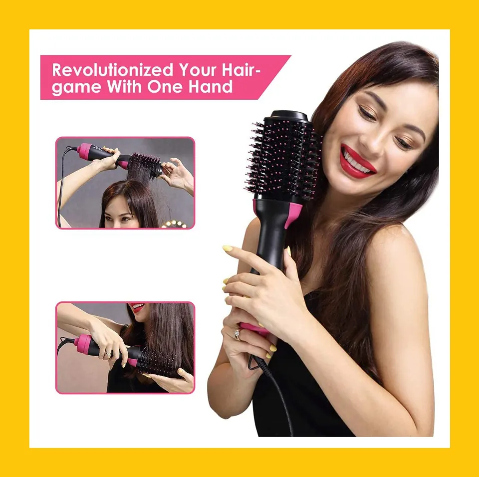 Hot brush styler best sale