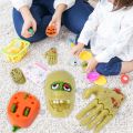 Fidget Toy Pumpkin Halloween Clockwork Toy Broken Hand Lifelike Broken Hand Wind Up Toys Mummy Walking Pumpkin Clockwork Toy Children's Toys. 