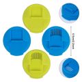Soda Can Covers Beer Cans Cover Leakproof Cap Press Type Splash Cap for Carbonated Water or Soft Drink 4 Pack. 