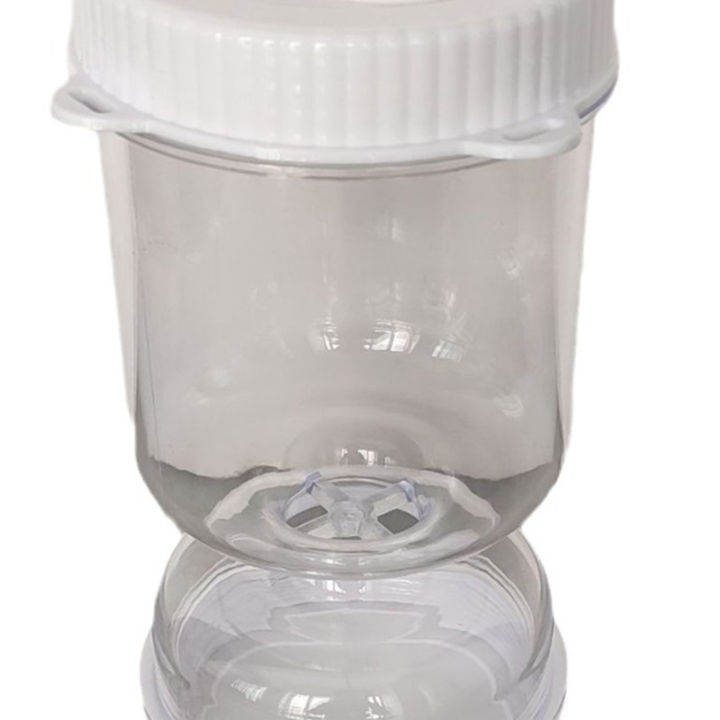 Quasar Storage Container Glass Pickle Jar with Strainer Flip Leak-proof Wide-mouth Design Food Grade Bpa Free Airtight Olive Kimchi Hourglass Container in Asia Multi-functional Pickle Jar