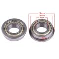 10 Pcs F688ZZ Flanged Radial Ball Bearings Metal Steel Double Shielded Flange Ball Bearing, 8 x 16 x 5mm for Motor. 