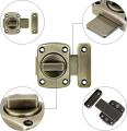 Universal Door Latch Gate Security Pull Door And Sliding Door Lock Left and Right Latches Bolts Zinc Alloy with Screws Pull Cabinet Latch. 
