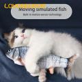 Electric Fish Toy Realistic Electric Floppy Fish Toy for Kids Usb Rechargeable Soothing Baby Toy Sleep Mode Fish Toy. 