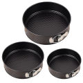 Non Stick Cake Pans-Kitchen & Dining -Bakeware -Baking Trays & Pans Pack of 3 18cm,20cm,22cm Full Set. 