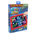 3D Magic Glow Pad for Creative Art & Drawing Writing Tablet Kids Learning Toys. 