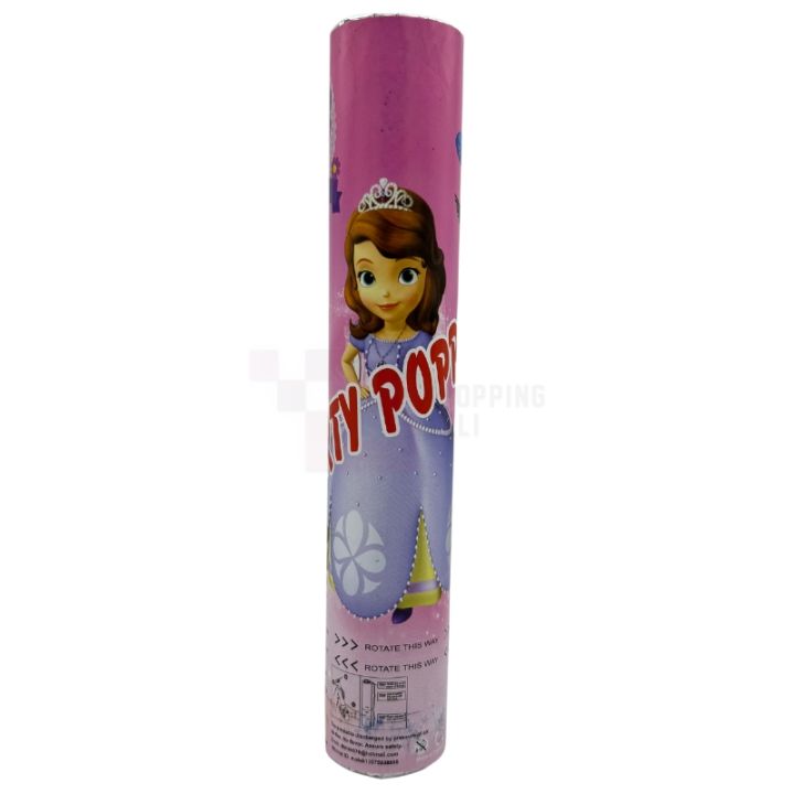 PRINCESS SOFIA THEME PARTY POPPERS - 30 CM PARTY POPPER - PRINCESS SOFIA PARTY POPPERS