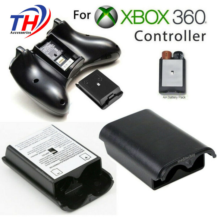 Xbox 360 Controller Battery Cover - Black