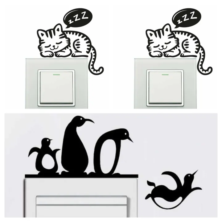 SmileArt%20Pack%20of%203%20Switchboard%20Cartoon%20Stickers%20for%20Home%20Decor,%20Fun%20Wall%20Art%20for%20Living%20Rooms,%20Bedrooms,%20and%20Offices%20-%20Image%206