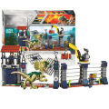Jurassic Dinosaur Figure Blocks Dilophosaurus Outpost Attack Compatible Building Blocks Jurassic World Toys For Kids. 