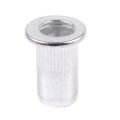 M5 Aluminium Threaded Rivnuts Flat Head Rivet Nuts Nutserts 100pcs. 