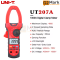 UNI-T UT207A 1000A Digital Professional Auto/Manual Range AC/DC Current Voltage Resistance Frequency Digital Clamp Multimeters UT-207A. 