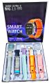Smart watch Y80 ULTRA Smart Watch 2.02 inch high-definition large screen high configuration version+8 strap combination+case. 