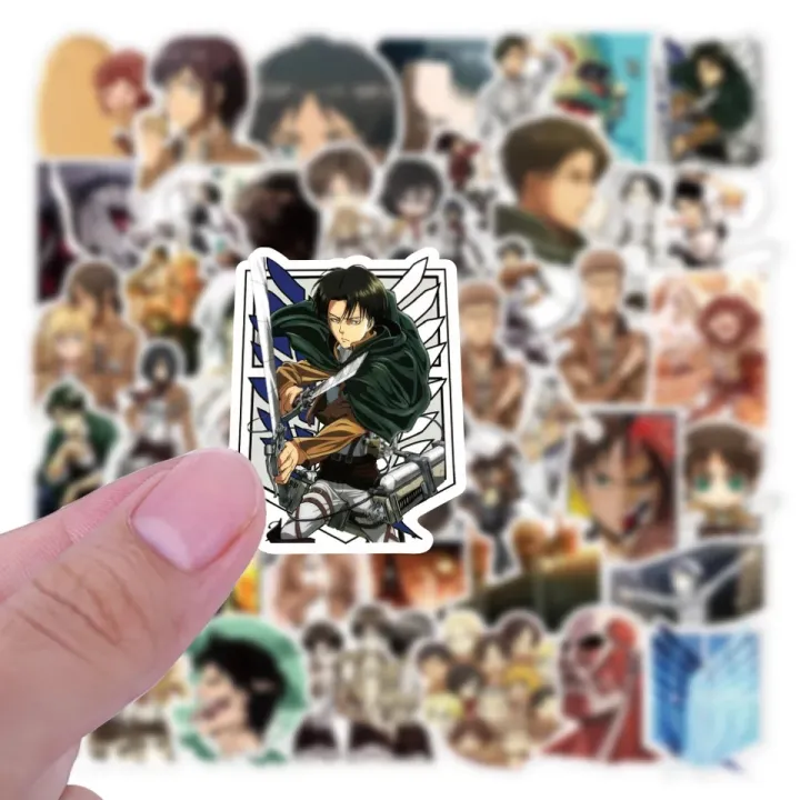 Attack%20on%20titan%20Stickers%2010/25/50%20pcs%20stickers%20-%20Image%206