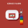 Lego Airpods 3 case with key chain soft transparent airppods 1 2 pro cover. 