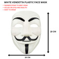 Hacker Mask Ghost Dancer V Character Vendetta Mask joker Horror Mask - Anonymous V Vendetta Mask – Black, White, Gold & Silver – Hacker, Cosplay & Halloween Costume Mask for Adults & Teens. 
