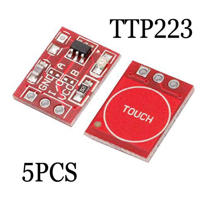 Pack of 5 - High Quality Capacitive Touch Sensor - TTP223