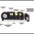 Fixit Laser Level Pro 3 4in1 Multi-Purpose Measuring Tool With 8 Feet Tape. 