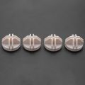 20 Pcs Grid Cube Connector ABS Connectors For Wire Shelving (White). 