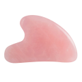 Heart Shape Rose Quartz Guasha Scraper Jade Roller Face Body Massage Skin Care Gua Sha Stone Skin Care Tool. 