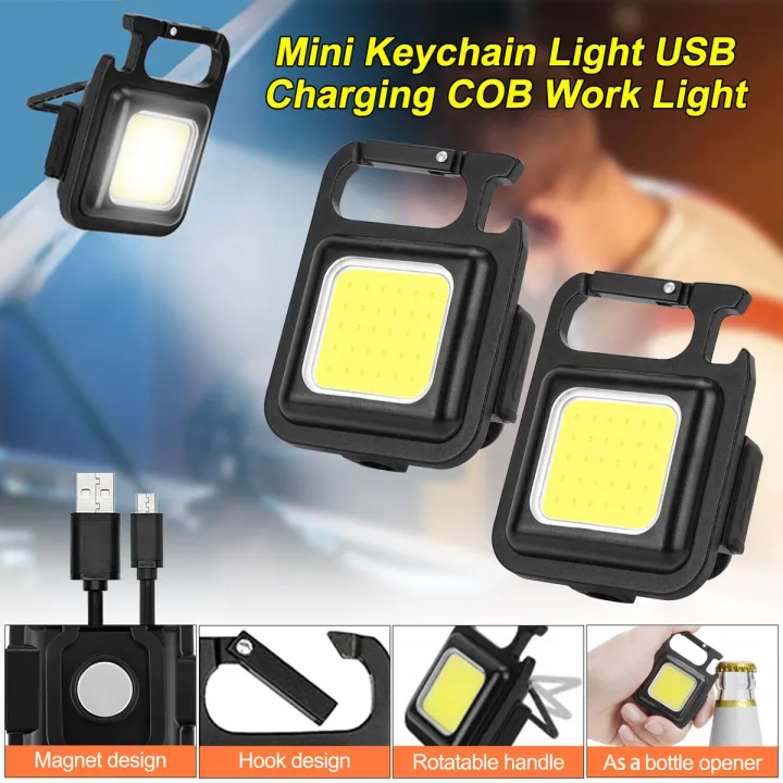 Rechargeable%20COB%20Keychain%20Flashlight%20Mini%20Pocket%20Light%203%20Modes%20-%20Image%202
