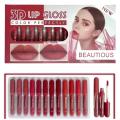 Beautious Pack of 6 & 12 Lipgloss Matte Nude Redish Shades Lipglosses Lipsticks. 