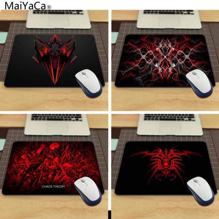 Maiyaca Abstract Red Vitesse Gaming Edition Souris Pad Cool Custom Mouse Pad For Size 18*22Cm And 25*29Cm