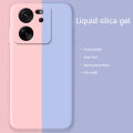 Biruiqu For Xiaomi Mi 13T 13T Pro Case Liquid Silicone Soft Gel Rubber Shockproof Cover. 
