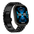 SVESTON PRESTIGE CHAIN SMARTWATCH WITH FREE SILICON STRAP  - AMOLED Display, Bluetooth Smartwatch with 1 year warranty for Android & iOS - Heart Rate Sleep Monitoring, Water Resistant Sports Fitness Tracker, AOD. 