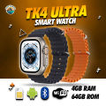 TK4 Ultra Smart Watch Support Sim 4g For Men Women 2.09" Full Touch Amoled Display  Android Smartwatch Men Women Ultra Android Smart Watch 4GB RAM 64GB ROM Support Social Media Apps,Sim Card,Android Smart watch. 