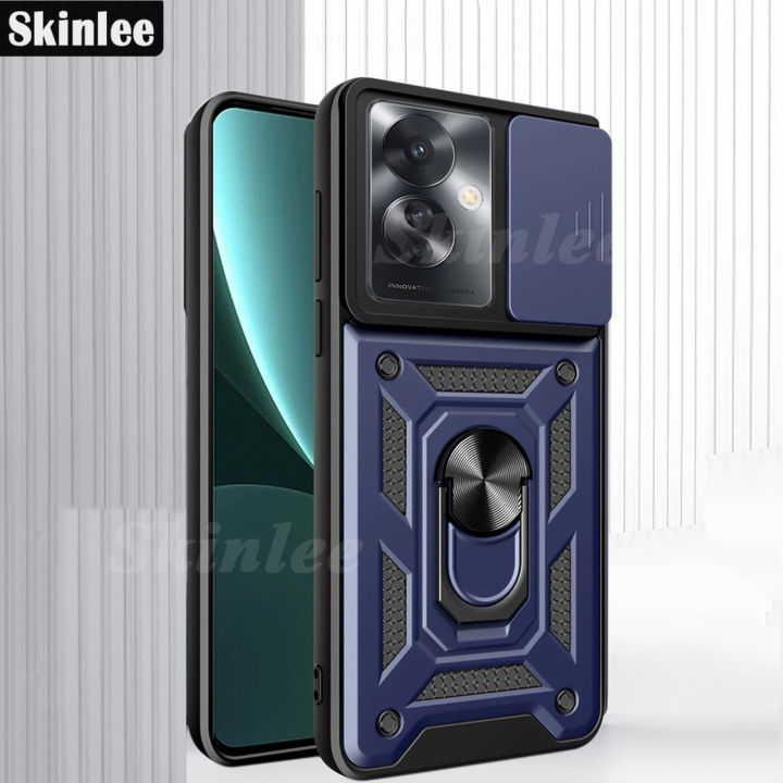 Phone case For OPPO Reno 11F Back cover Hard Armor Shockproof Camera Protection Bracket Navigation Holder Ring cover for For OPPO Reno11 F 5G Cover cases