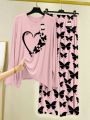 Full Sleeves N-ight Suit Shirt and Trousers For Women and Girls - Fashionable and Cool Women's Tracksuit. 