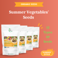 12 Summer Vegetables Seeds Pack | 1-10 Marla Area | Vegetables Seeds Pack | Tomato Seeds | Chili Seeds | Coriander Seeds| Okra Seeds | Bitter Gourd Seeds | Cucumber Seeds | Brinjal Seeds | Capsicum Seeds | Organic Seeds | Use Compost NPK Epsom Salt SOP |. 