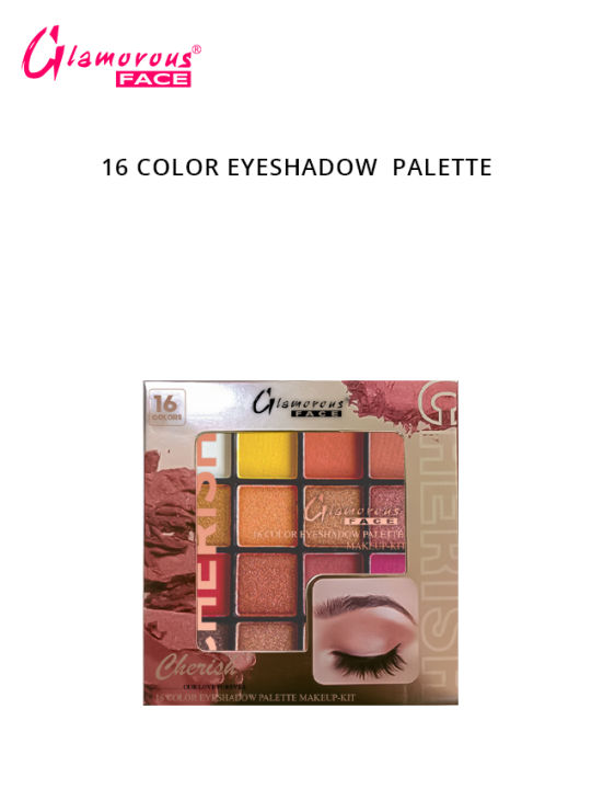 Glamorous Face 16 Color Cherish Eyeshadow Palette
