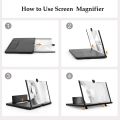 10 inch 3D Screen Magnifier�3D HD Mobile Phone Magnifier Projector Screen for Movies, Videos, and Gaming. 