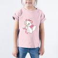 oversized shirt for women aesthetic t shirts for women panglakad Disney Marie Cat Girls Clothes Short Sleeve Harajuku Toddler Girl T Shirt Pink Top Streetwear Kids Shirt Korean Fashion Vetement. 