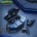 Wireless Headset Gaming Earbuds 65ms Low Latency TWS Bluetooth Earphone 9D Stereo HiFi Audio Sound Earsets with Mic. 