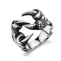 Dragon Claw Ring Retro Punk Exaggerated Ring Tentacle Hip-hop Middle Finger for Women Men Jewelry Adjustable Opening Goth Punk. 