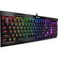 Corsair K70 RGB MK.2 Low Profile Mechanical Gaming Keyboard - CHERRY MX Low Profile Red Switches. 