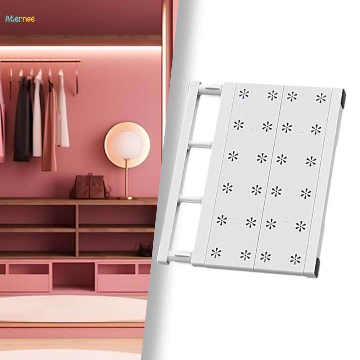 Expandable Divider Adjustable Clothing Closet Shelf for Office Home Cabinet 35cmx30cm
